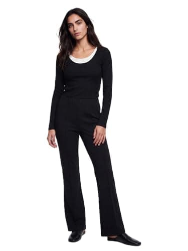 LC WAIKIKI High Waisted Flare Women's Trousers Pants