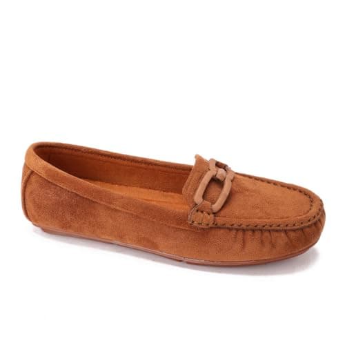 grinta womens N1GOG100-Beige Loafer Shoes