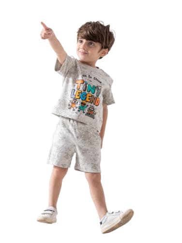 Sotra Baby & Kids Pajama Set, Comfortable Cotton Sleepwear for Boys and Girls - Style 221401