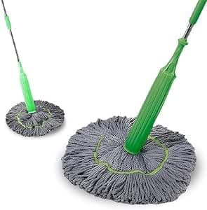 Smart Self Squeezing Mop and Mop with Cleaning Case for Floor with Automatic Wringing Function for Super Polishing and Cleaning sa