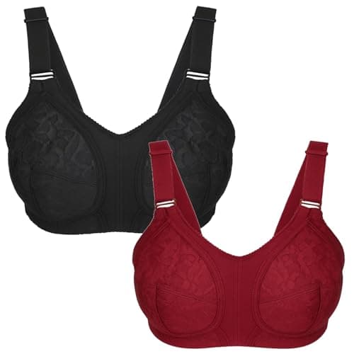 Lasso Womens Set Of 2 Pieces Super Support Bra Cup C Bra (pack of 1)