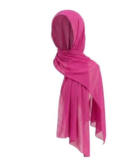 Elegant Lightweight Chiffon Veil – Soft and Flowy Material Perfect for Occasions and Everyday Use Apparel head neck covering
