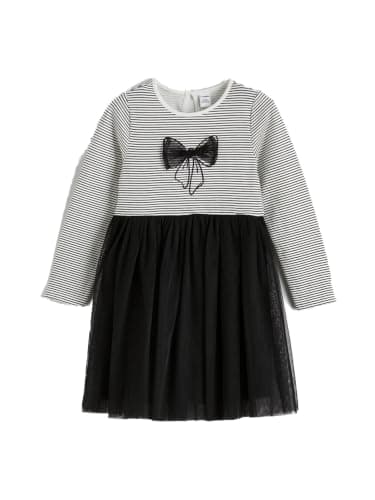LC WAIKIKI Girl Ribbon-detailed tulle dress for girls.