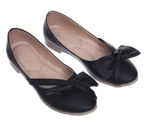 B&W womens B&W-W088-Black Sneaker