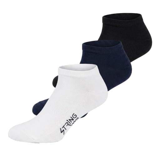 Set Of (3) Cotton Ankle Socket Socks For Men