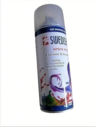 Swedish Spray and paint from the company to spray the car, wood, walls, metal and others