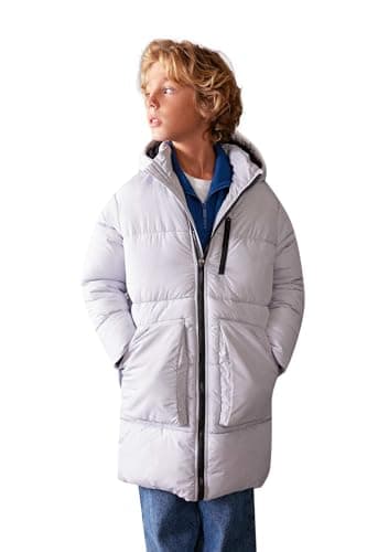 DeFacto Boy Long Sleeve 2 pockets hooded rain coat Coat/Parka