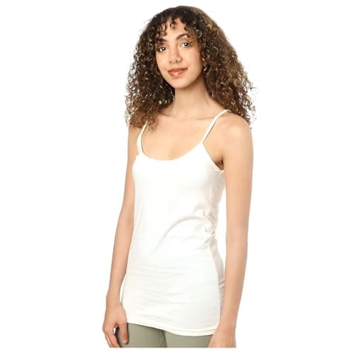 Dahab Women Spaghetti-Straps Round-Neck Undershirt Undershirt (pack of 1) Shirt