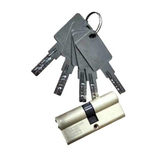 Heart Kalon Computer Door Lock, with 7 Rectangle Keys, Elegant and Simple | Computer cylinder iron,7 key rectangle,simple and elegant design