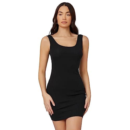 كاش مايو قصير من القطن حمالة عريضة - اسود Undergarment slip