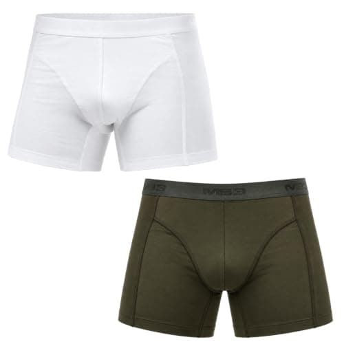 MB3 Mens Set of 2 Pieces Solid Boxer Short Boxer Shorts (pack of 1)
