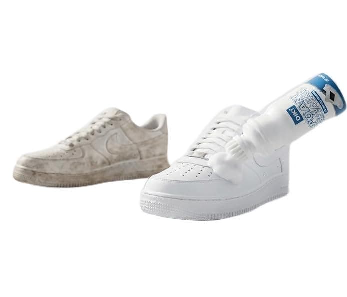 Foam Shoe Cleaner with Built-in Brush for Sneakers Casual Classic Shoes Footwear care kit