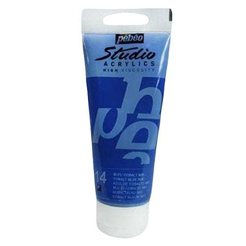Pebeo Studio Acrylics High Viscosity 14 Cobalt Blue Hue Paint