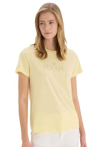 DeFacto Womens Regular Fit Crew Neck Core Knitted Short Sleeve T-Shirt E2791AX Short Sleeve T-Shirt