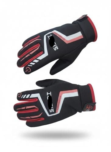 Anti Slip Cycling Gloves for Men Women, Windproof Cycling Gloves for Cycling Hiking Climbing Outdoor Activities (One Size) - Touchscreen -