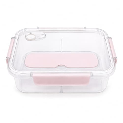 Divided Storage Container with Secure Locking Lid. Storage box