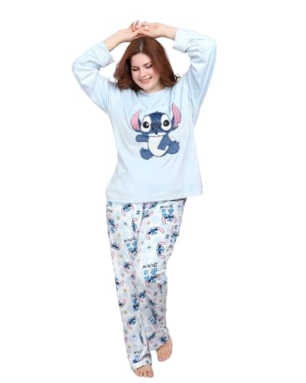 Caramel Womens Caramel Women's Big size Pajama - Stitch Pajama Set (pack of 1)