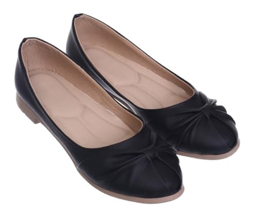 B&W womens B&W-W096-Black Sneaker