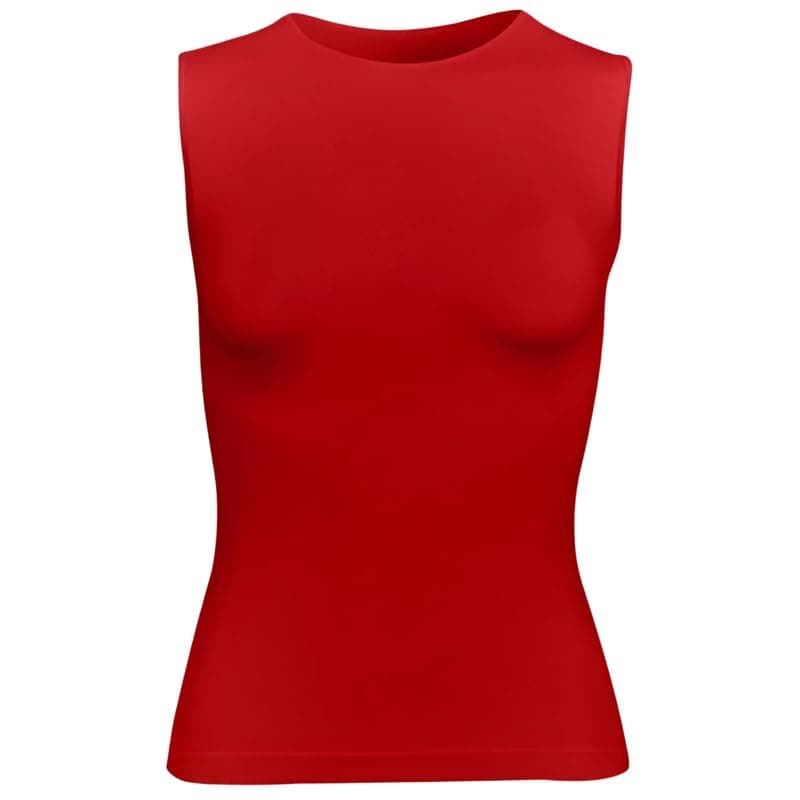 Silvy Womens Bianca Top Sleeveless Round Neck Base Layer Top (pack of 1) Shirt