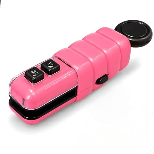 Mini 2 in 1 Bag Sealer with Built-in Bottle Opener, Heat Sealer for Food and Chips, USB Rechargeable, Portable Fridge Magnet Sealer - Pink