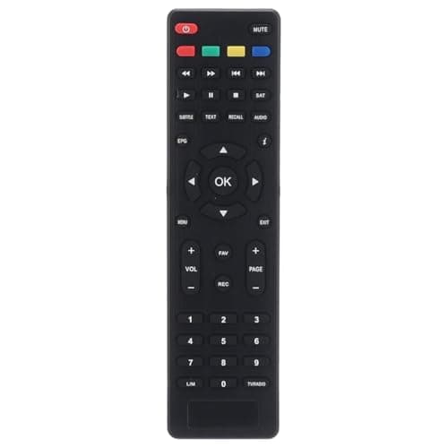 Replacement Remote Control Compatible with Truman, Astra, iMax and Many HD Receivers