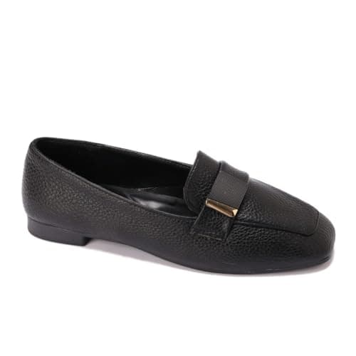 grinta womens N1GH65827-Black Loafer Shoes
