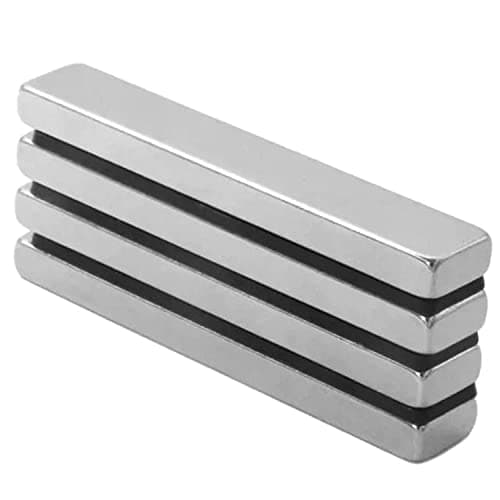 Strong Neodymium Magnet n52 - 50x10x5mm, Set of 4 Piece Utility magnet