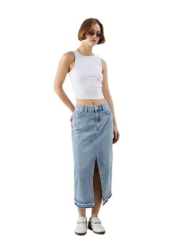 LC WAIKIKI Women Slim Fit Denim Skirt
