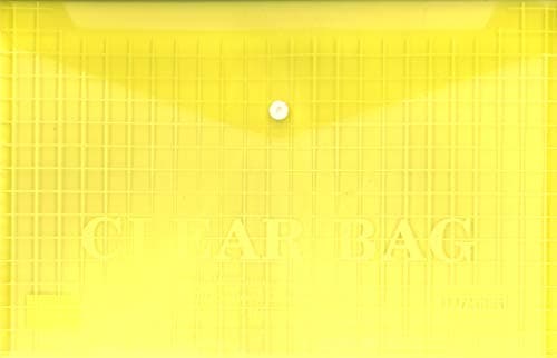 Clear Document Envelope Yellow File folder