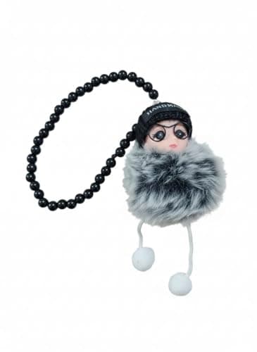 Beautiful and elegant chain - streamlined and elegant shape - modern shape - for car - pendant white * black -SAcar