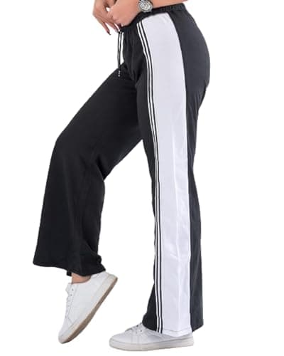 Milton Women's Black Casual Sweatpants, Size 38 Inches Pants