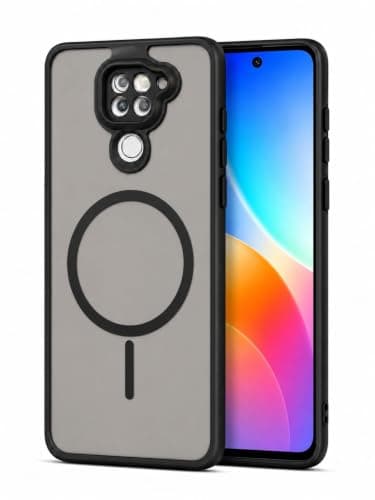 Premium Frosted Matte Magnetic Style Protective Case for REDMI NOTE 9 Shockproof Slim TPU Cover, Camera Protection, Anti-Fingerprint, Not Support Wireless Charging