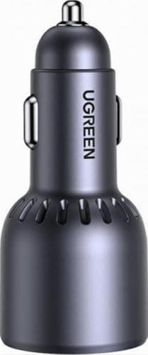 UGREEN 75W 3-Port PD2-USB Car Charger Gray