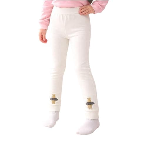 Girls Leggings Soft Detail Elastic Waist Comfortable Daily Wear Outdoor Leggings Pants