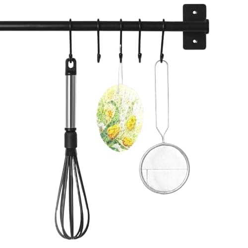 Kitchen Utensil Stand - Practical Kitchen Utensil Holder Organizer Holder for Kitchen Utensil Organization and Save Space on the Worktop with Design Suitable for Daily Use (W)