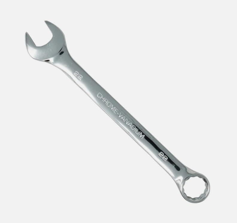 مفتاح بلدي مشرشر يمين وشمال لإزالة ربط مسامير - (مقاس 22 بلدى مشرشر ، كود : 9596) - من KaberTrade Wrench