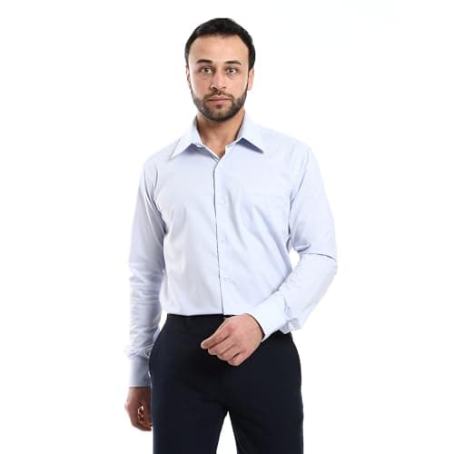 Andora Mens Classic Regular Fit Plain 36W24M3907 Western Shirt