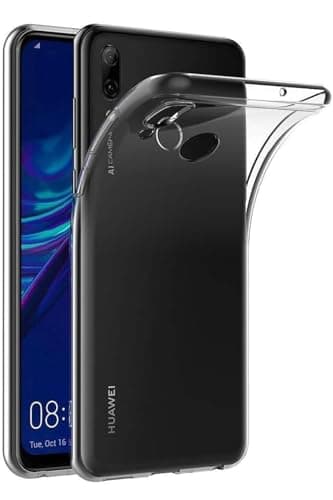 Case for Huawei P Smart 2019 / Honor 20 Lite (6.21 inch) Soft TPU Rubber Gel Bumper Transparent Back Cover