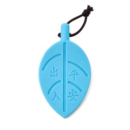 Silicone Door Stopper Wedge Finger Protector Flexible Leaf Design Non Slip Door Holder Safety Block For Home Office Classroom Nursery Decorative Door Guard Reusable Soft Floor Protector (Blue) Doorstop