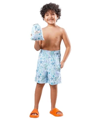 Boy’s Swim Shorts & Matching Bag by White Eagle Swimwear