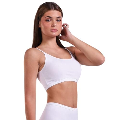 Comodo Womens Sport Bra Spaghetti Strap Sports Bra (pack of 1)