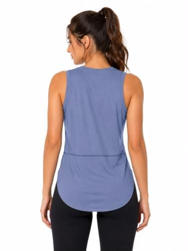 Women's Sleeveless Tank Top 24836-Navyblue-2XL Shirt