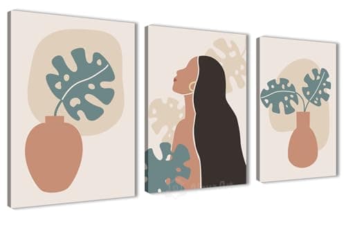 NOVA ART Canvas Wall Art Prints Wall Art for Bedroom Living Room Office Modern Home Decor 30cm x 40cm x 3pcs