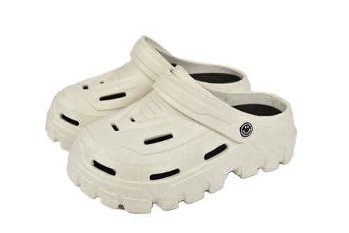PROJECT Z - Z-Flex - Men's GLOG Slippers - Lightweight EVA Sole- Thick Sole - Comfortable Shoes for Everyday and Summer Wear, Sizes 41-45