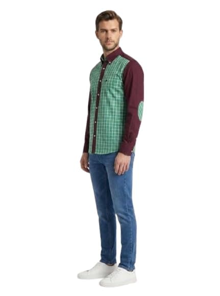 1010876 wahdan Checkered Shirt for Men