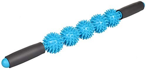 LiveUp Sports LS5055 Massage Roller with Spiky Ball, 53cm