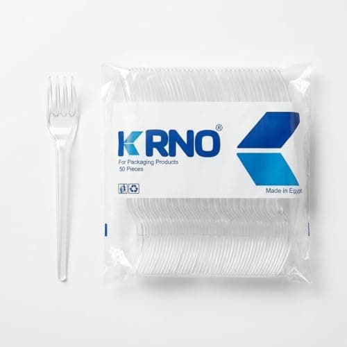 Turkish Transparent Fork 50 Pieces