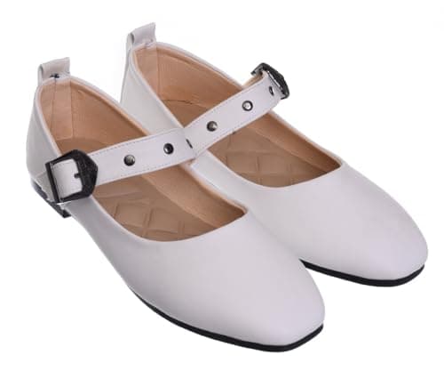 B&W womens B&W-W087-White Sneaker