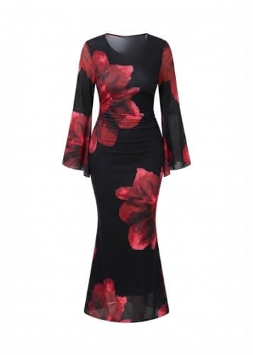 Beauty Women's Home Dress Title | Designed for Indoor and Leisure Use | Everyday Home Wear & Homewear 5053 F