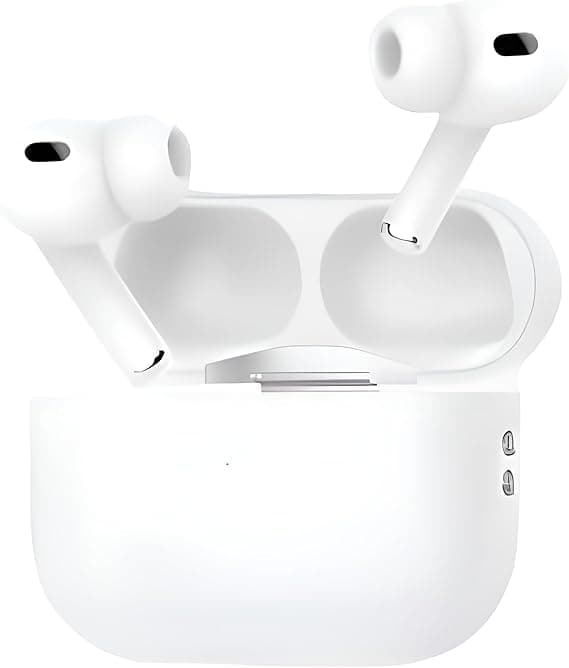 TWS 2 PLUS Bluetooth Earbuds with Touch Control, Noise Cancellation, Wireless Bluetooth Headphones with Type-C Wireless Charging Case (New Version)